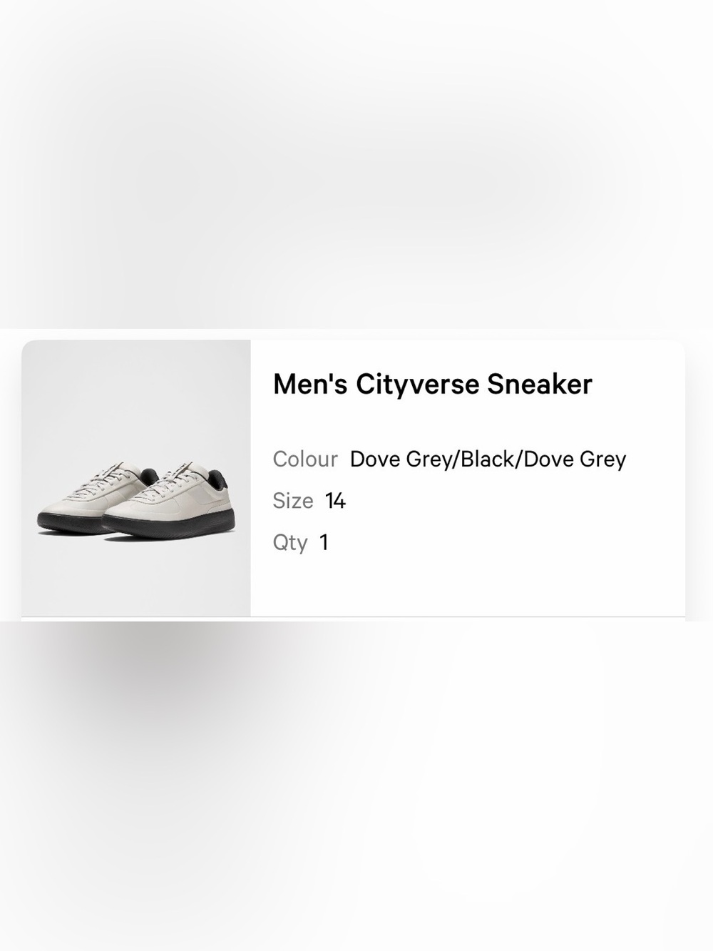 lululemon athletica Men's Cityverse Sneakers in Dove Grey and Black